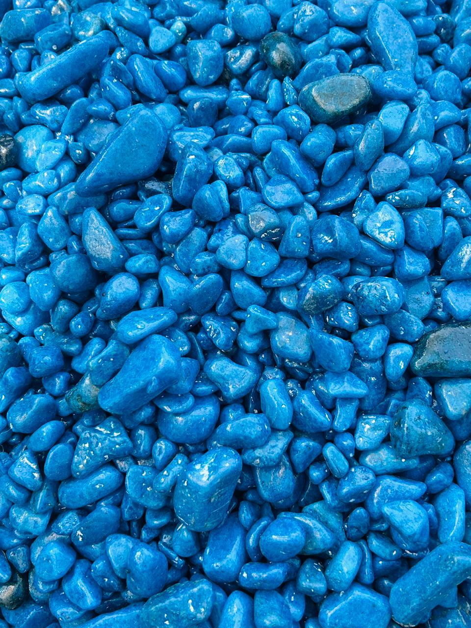 COLOUR PEBBLES - BLUE