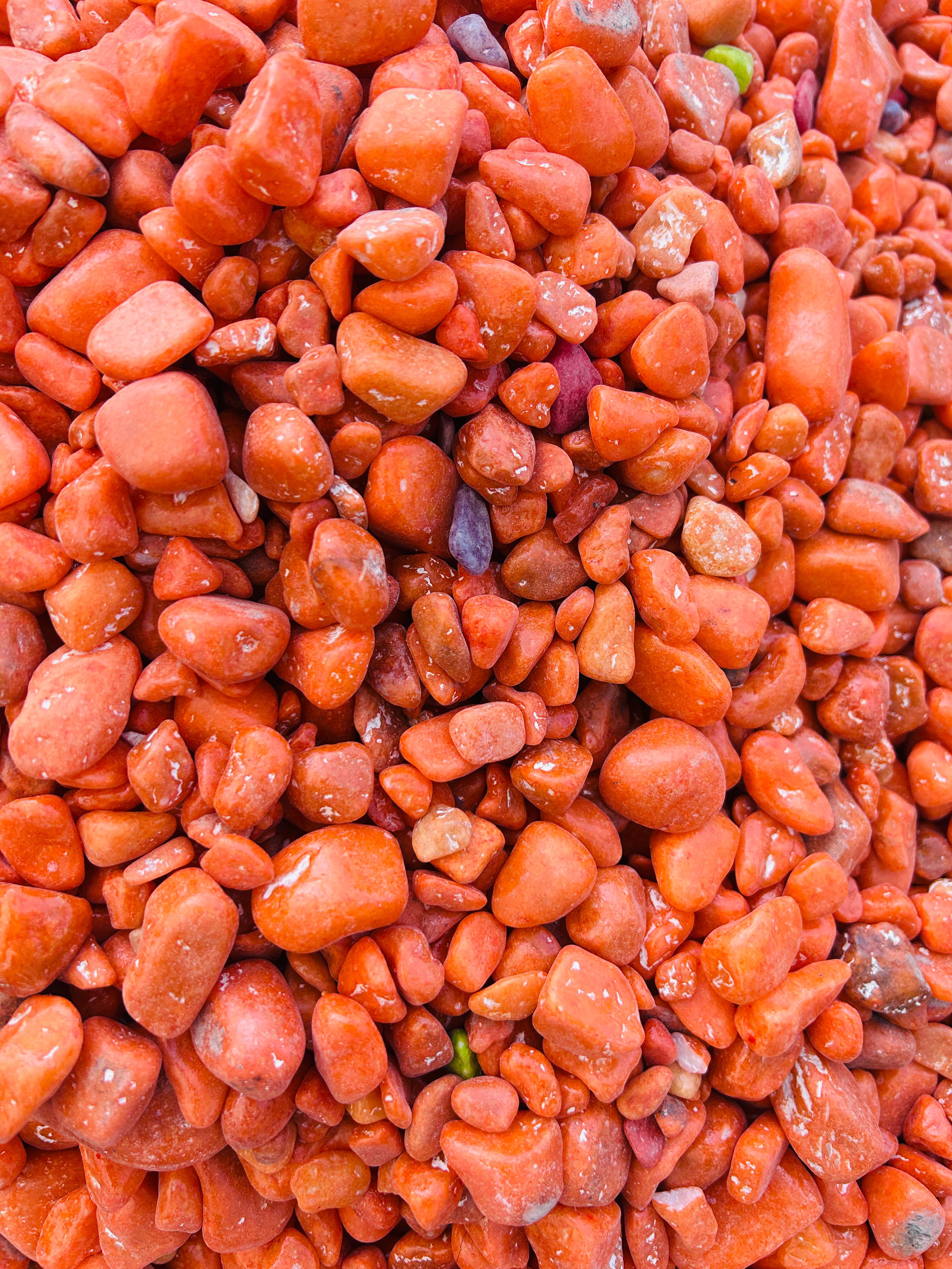 COLOUR PEBBLES - ORANGE