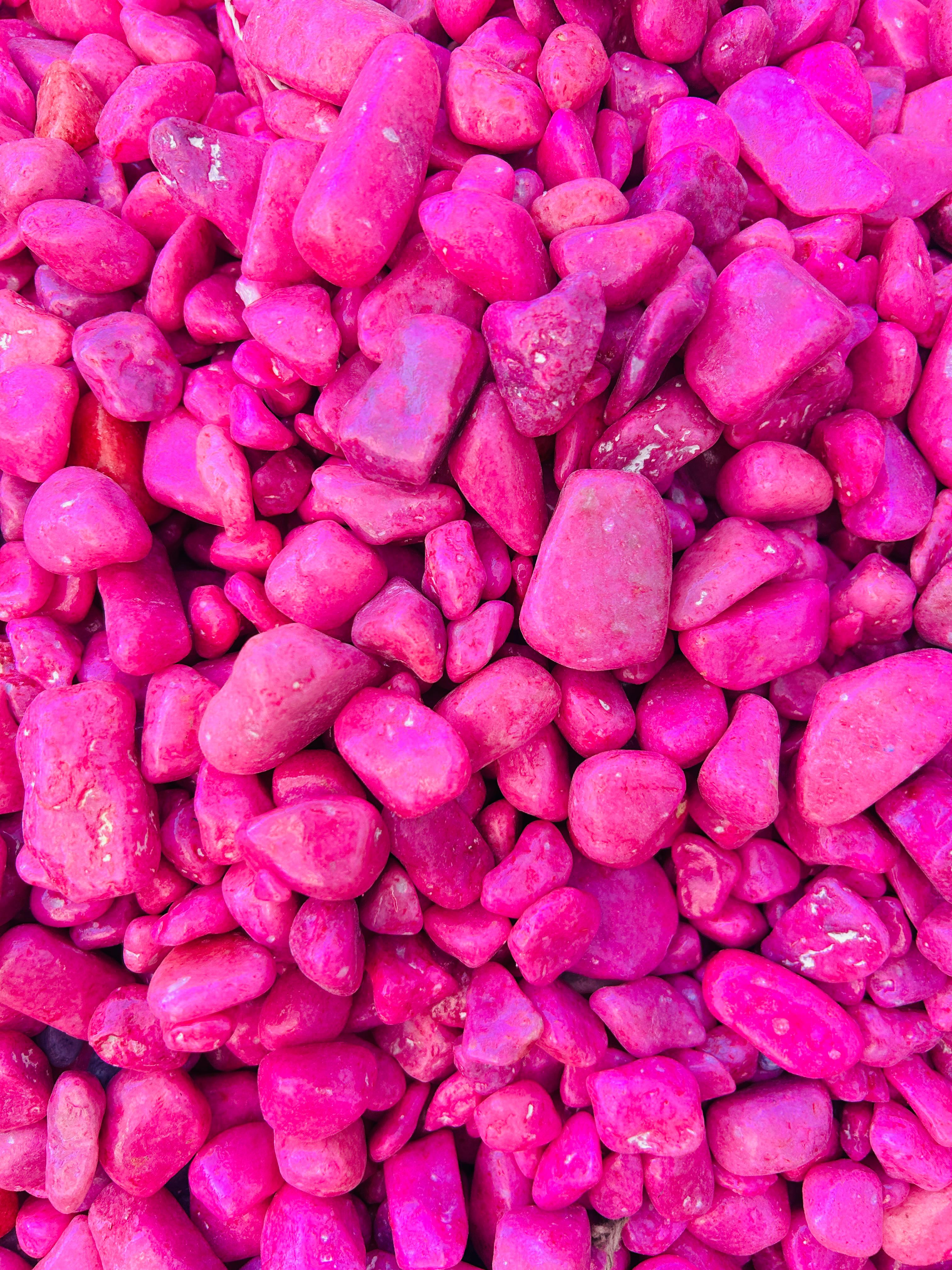 COLOUR PEBBLES - PINK